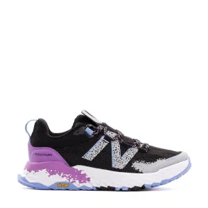 New Balance Hierro v5 Fresh Foam Black Purple Women WTHIERP5 New Balance classic shoe silhouettes