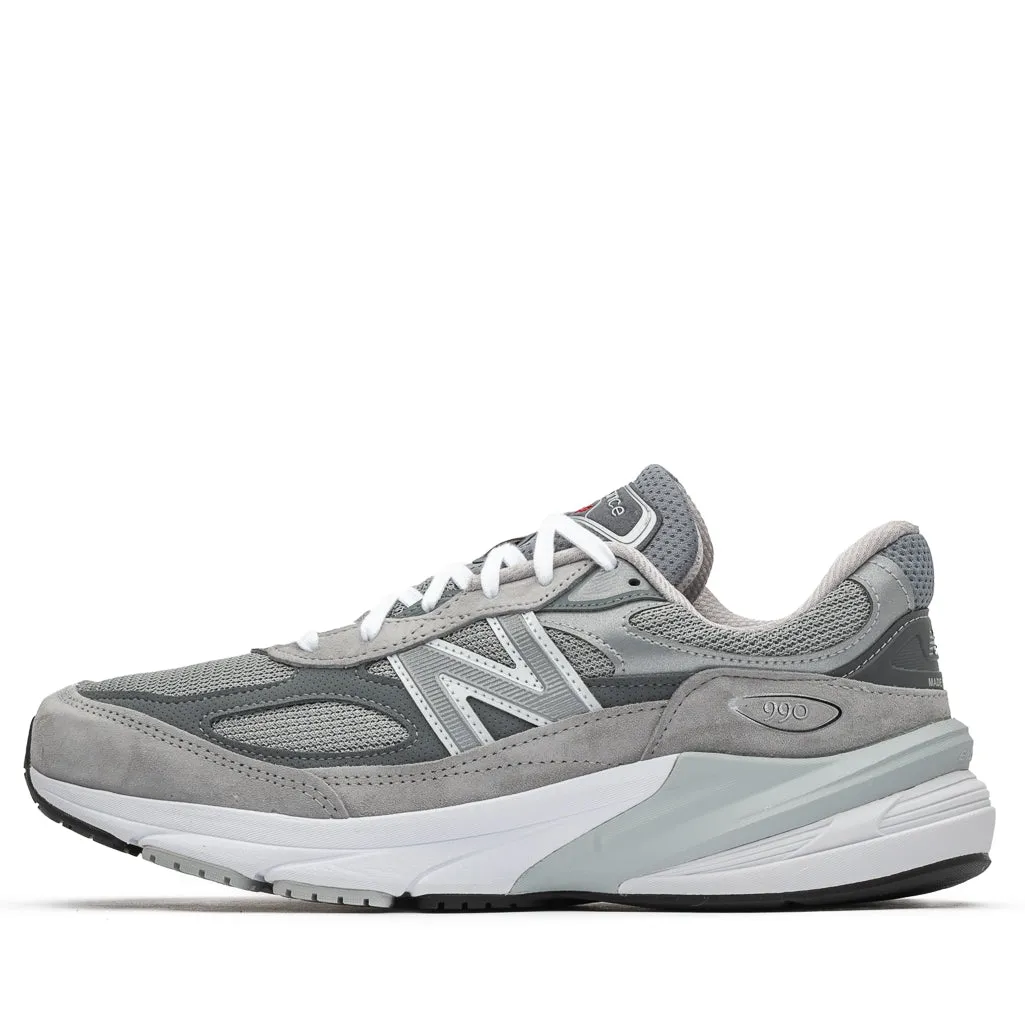 New Balance Made in USA 990v6 - Grey New Balance casual trainers with arch support