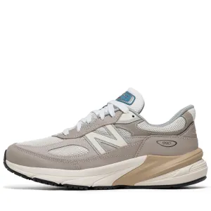 New Balance Made in USA 990v6 - Light Mushroom/Moonrock New Balance casual trainers with arch support