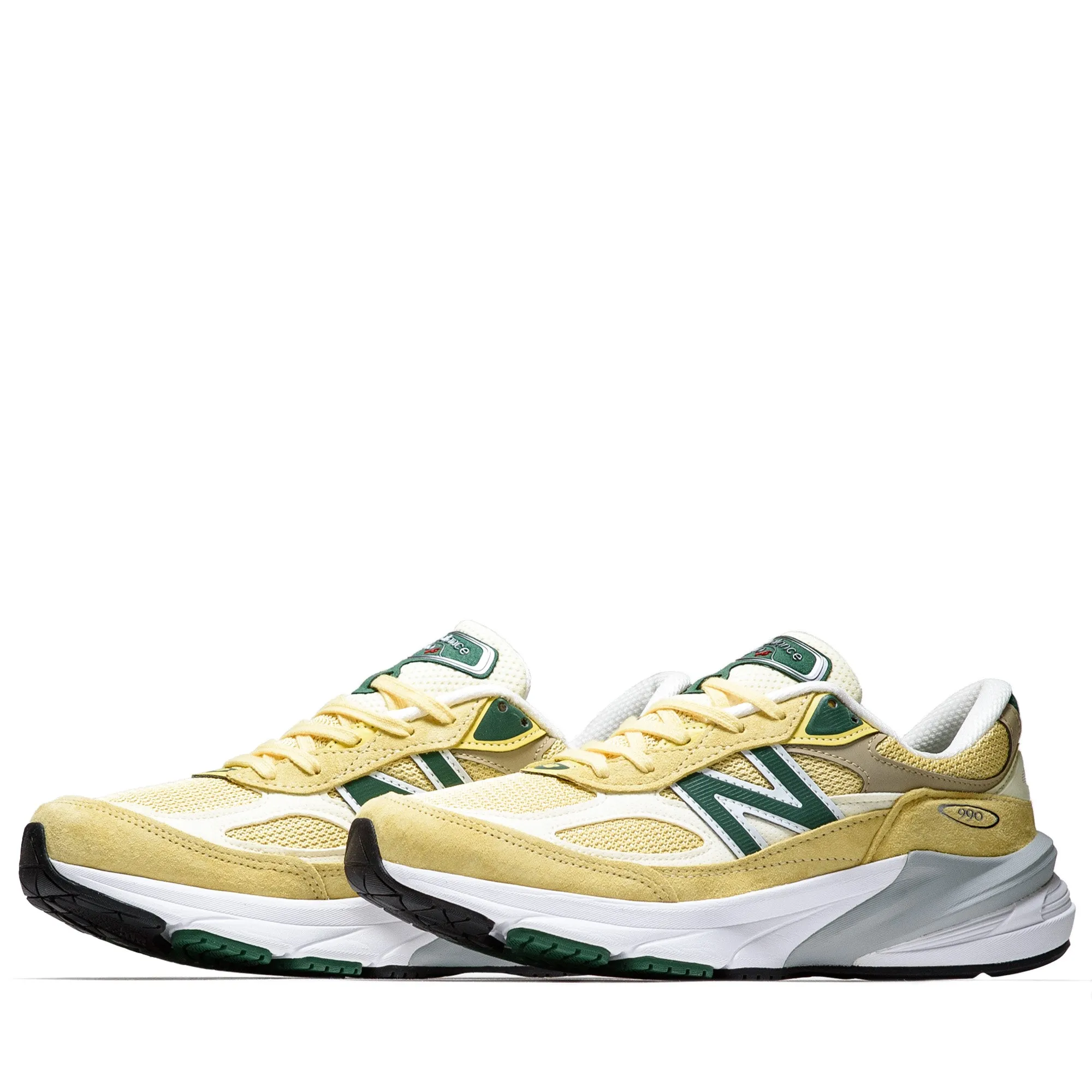 New Balance Made in USA 990v6 - Pale Yellow New Balance versatile casual sneakers