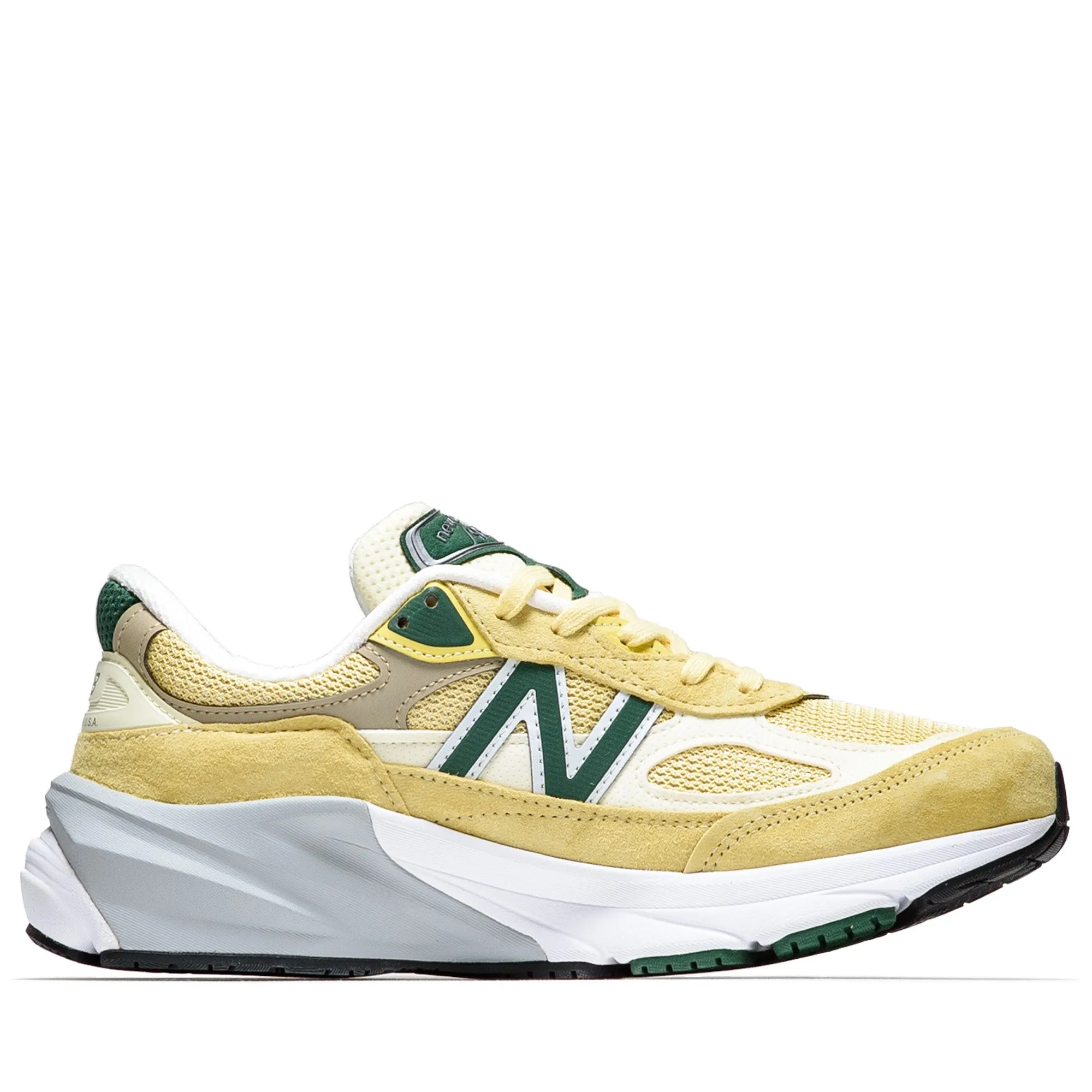 New Balance Made in USA 990v6 - Pale Yellow New Balance versatile casual sneakers