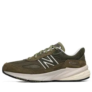 New Balance Made in USA 990v6 - True Camo/Dark Camo New Balance casual trainers with arch support