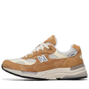 New Balance Made In USA 992 - Sweet Caramel/Calcium New Balance casual trainers with arch support