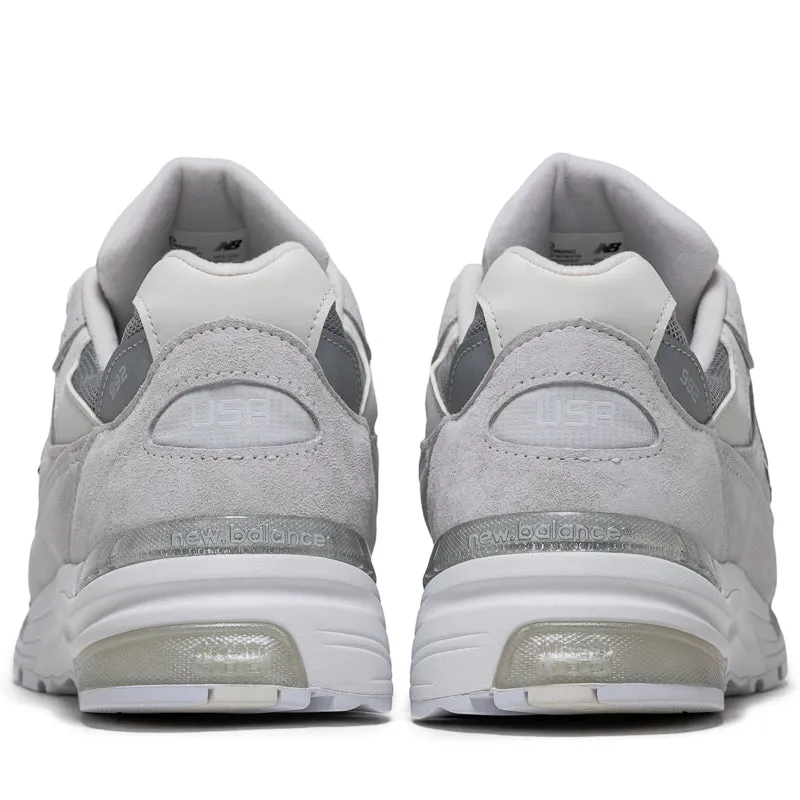 New Balance Made in USA 992 - White/Reflection New Balance versatile casual sneakers