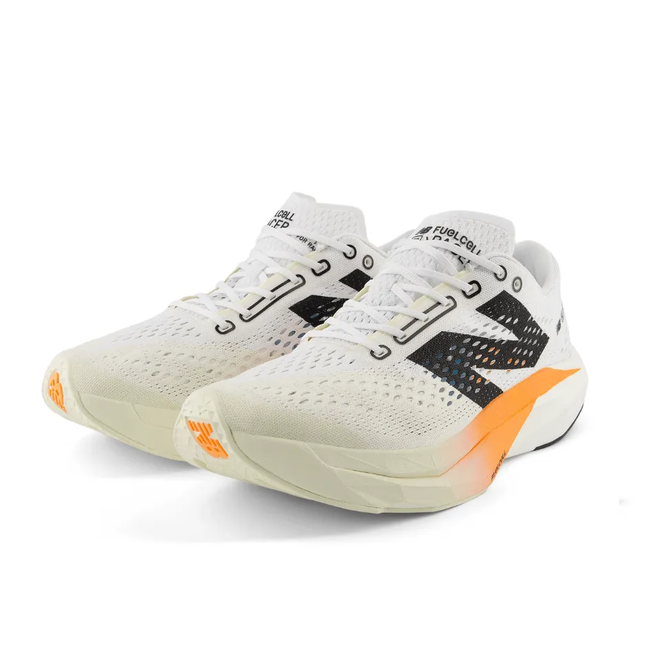 New Balance Men's FuelCell SuperComp Pacer V2 Running Shoes in Hot Mango SS25 New Balance women's athletic footwear