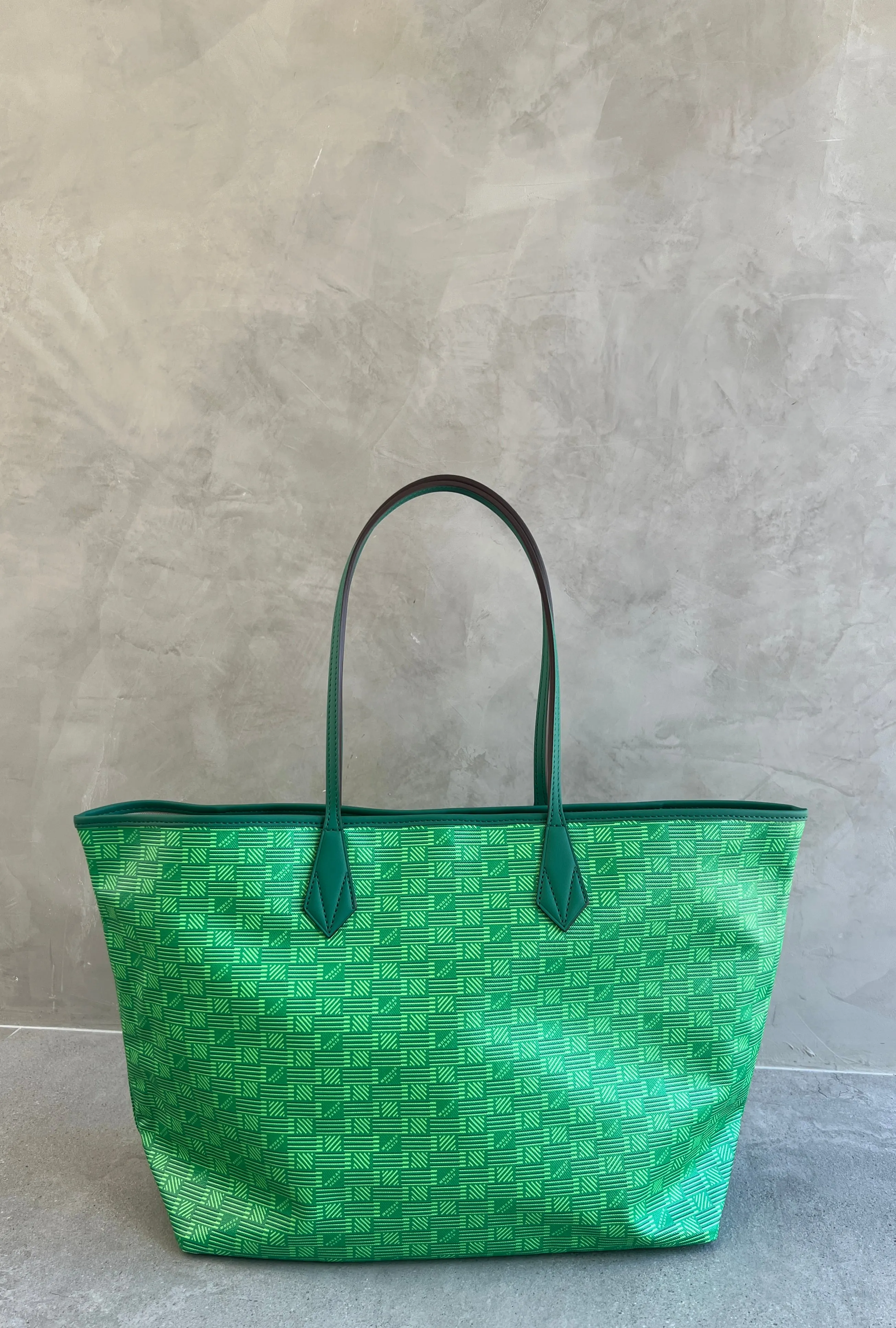 NEW Saint Tropez  Open Tote GM, Green Moreau Bags