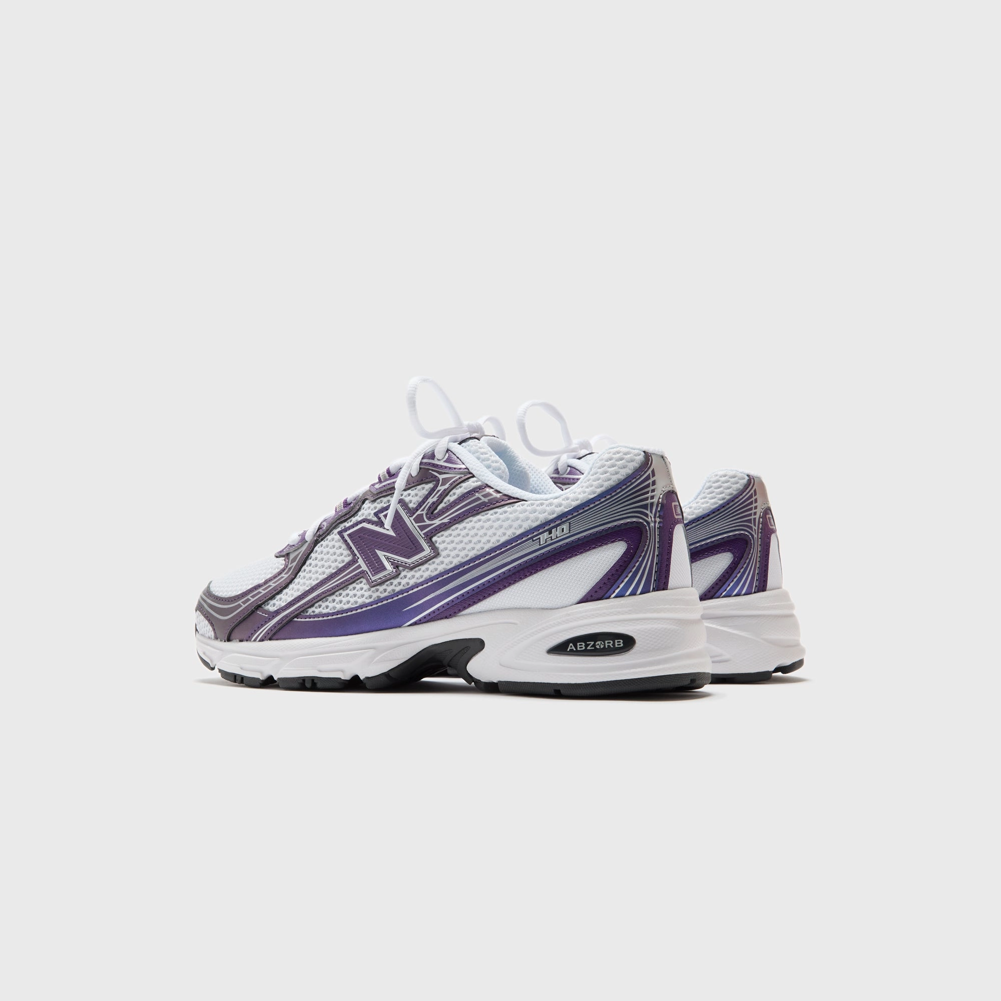 New Balance 740 - Concord Graphite / White Nike Air Force 1 edition