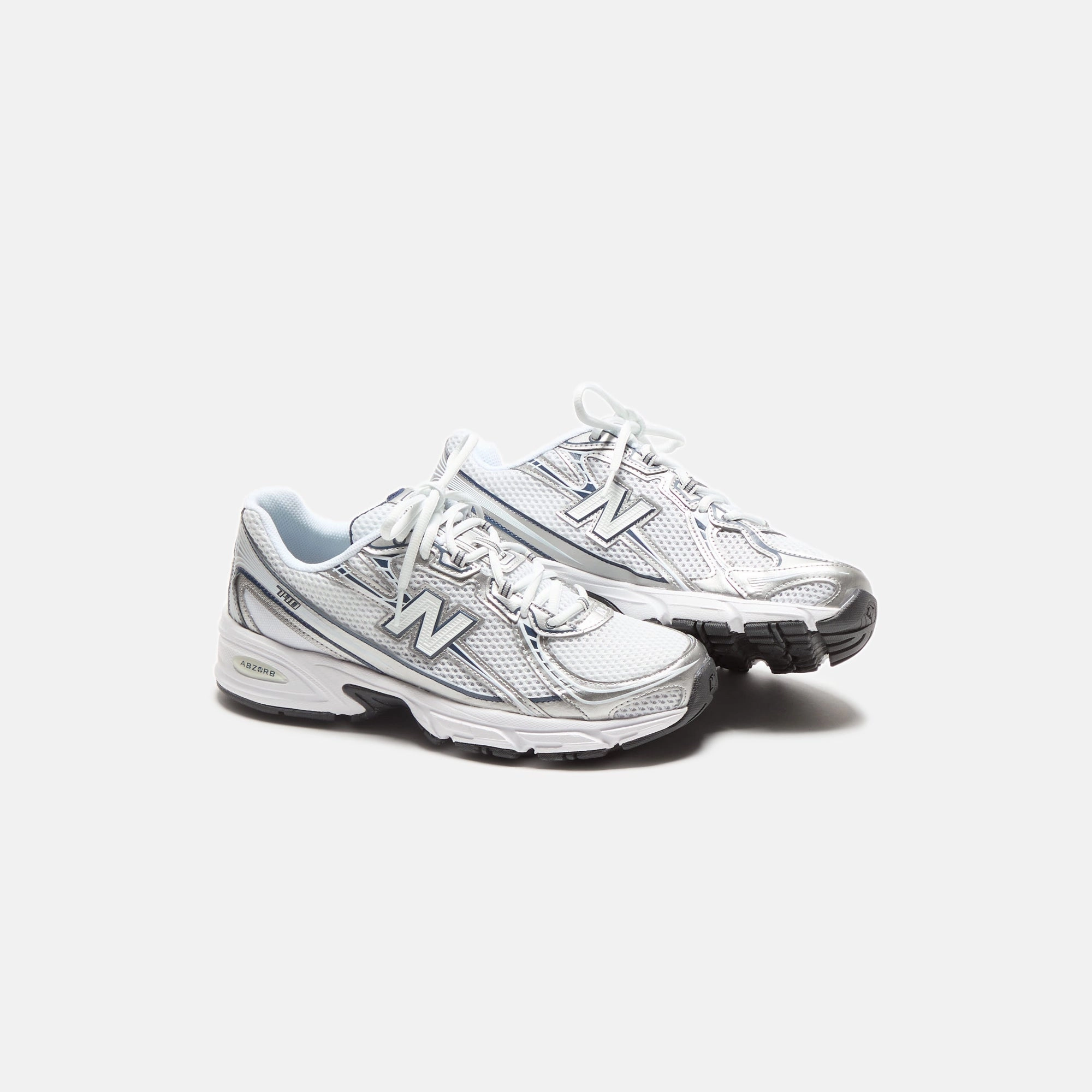 New Balance 740v2 - White / Shadow Grey / Navy Nike Air Force 1 edition