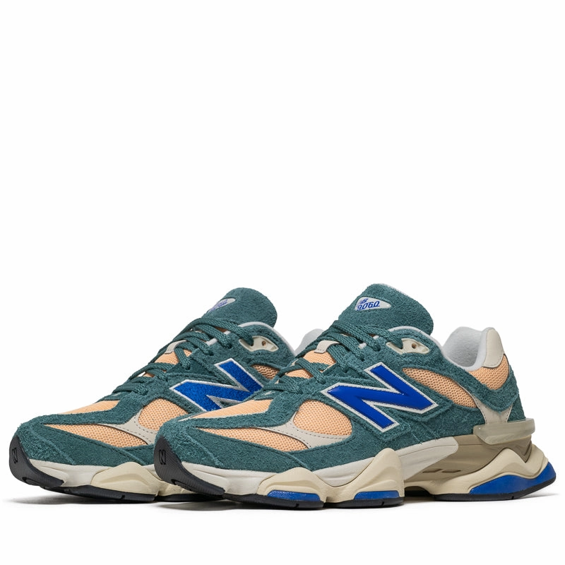 New Balance 9060 - New Spruce/Peach Blossom New Balance versatile casual sneakers