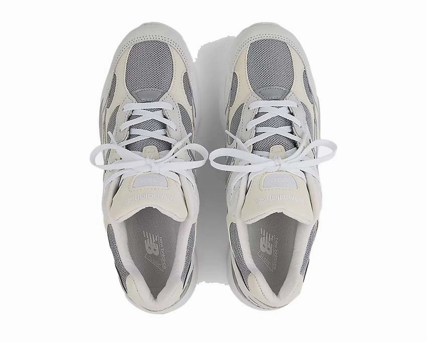 New Balance 992 Made in USA ??White?? New Balance athletic sneakers