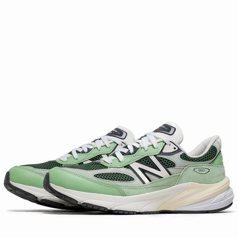 New Balance Made in USA 990v6 - Avocado/Natural Mint New Balance versatile casual sneakers