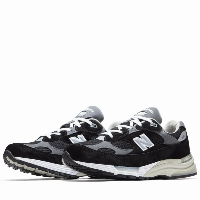 New Balance Made in USA 992 - Black/Grey New Balance versatile casual sneakers