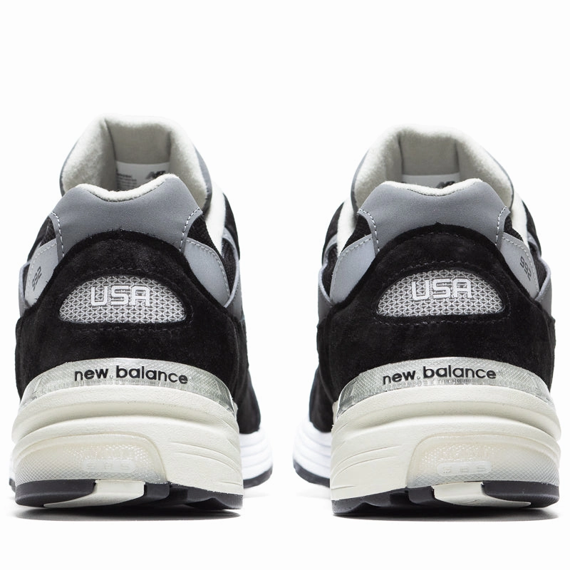 New Balance Made in USA 992 - Black/Grey New Balance versatile casual sneakers