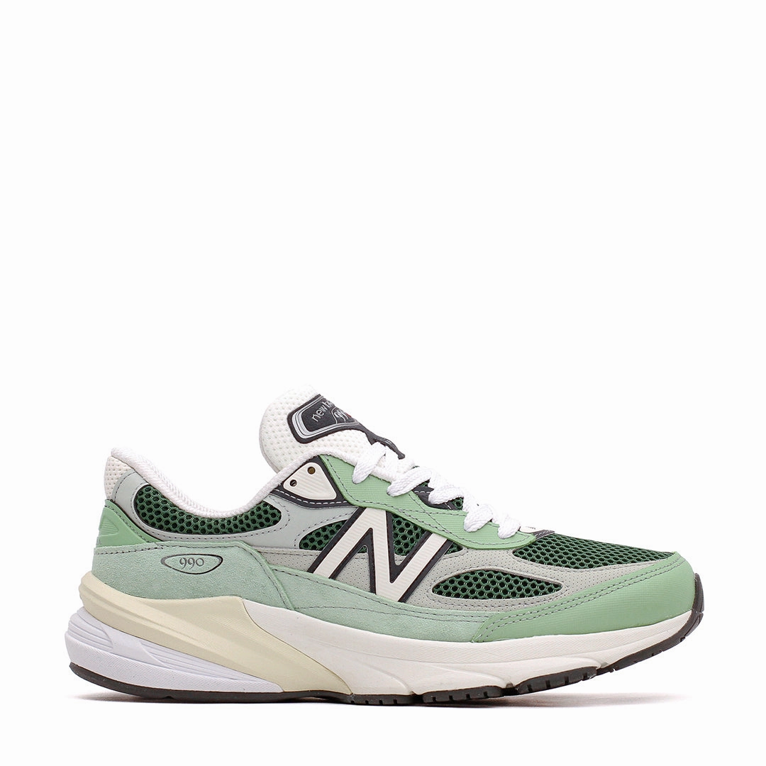 New Balance Unisex Made in USA 990v6 Avocado U990AB6 New Balance classic shoe silhouettes