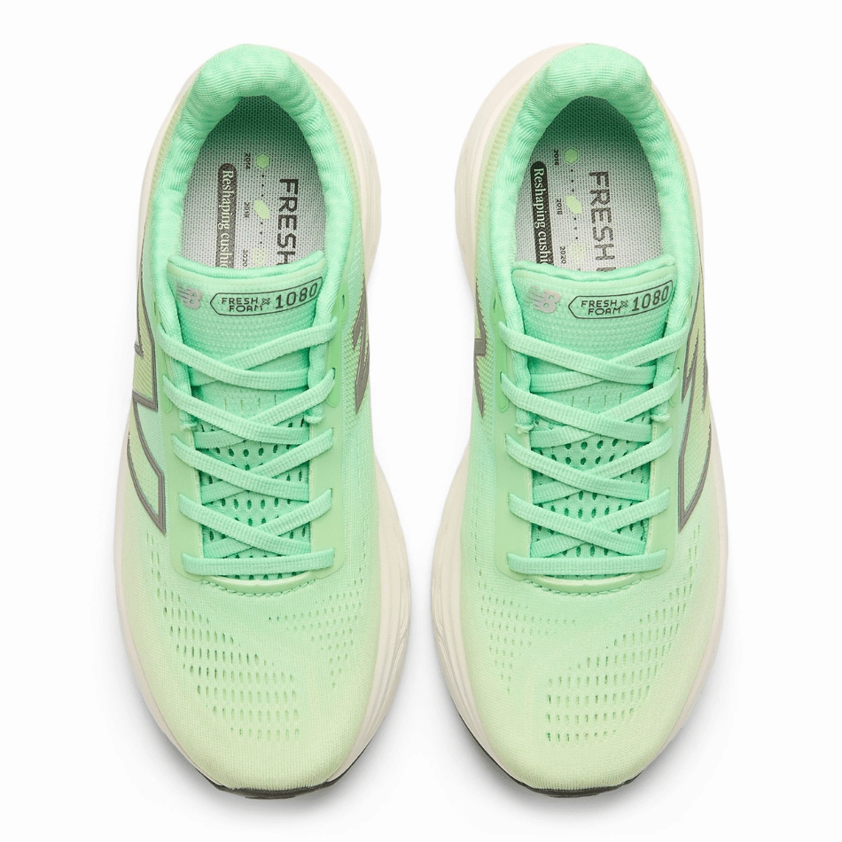 New Balance Women's 1080 V14 Running Shoes in Sweetgrass SS25 New Balance women's athletic footwear
