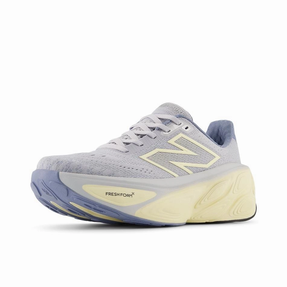 New Balance Women's More V5 Running Shoes in Pearl Grey SS25 New Balance women's athletic footwear