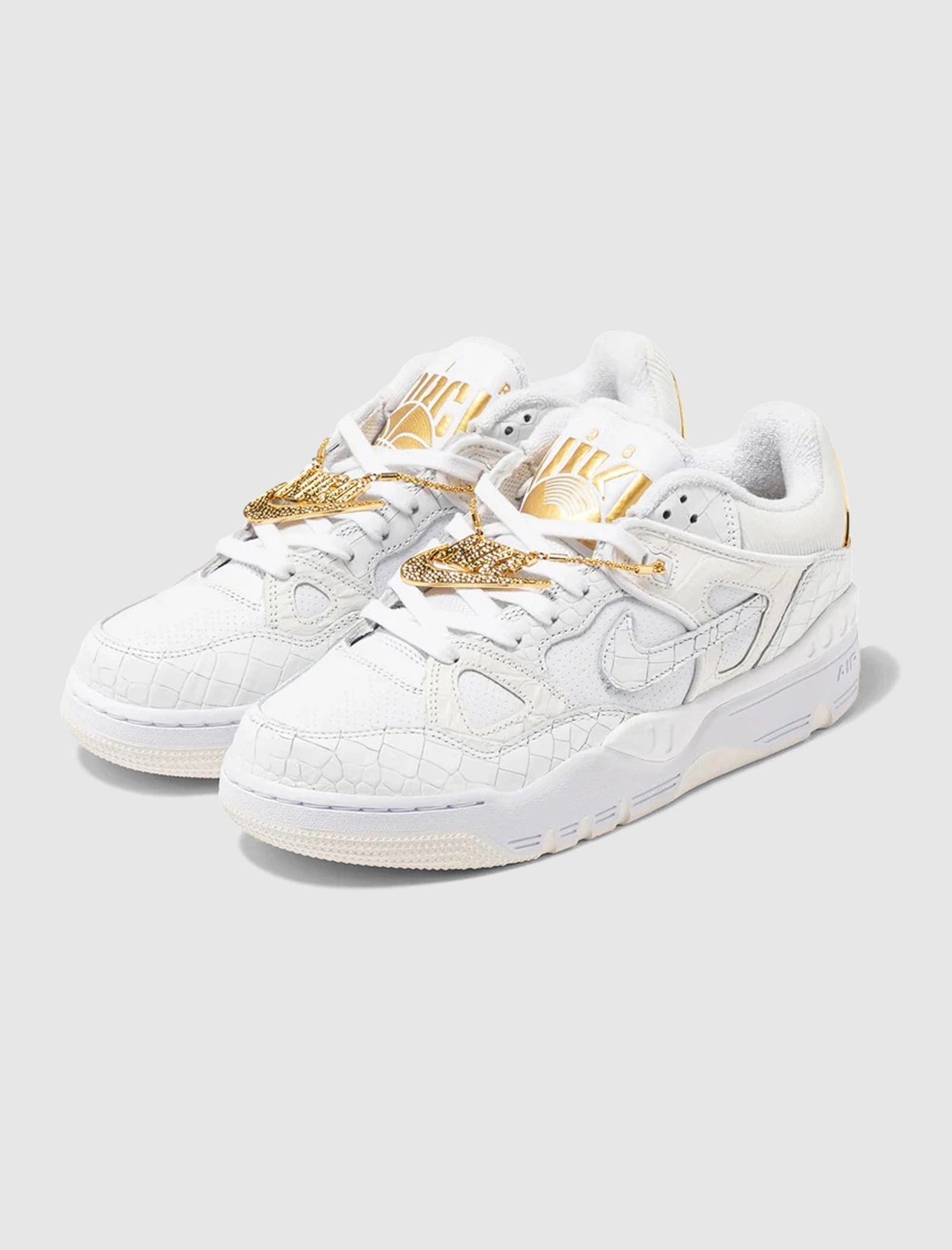 NIGO AIR FORCE 3 LOW "WHITE CROC" Nike sports sneakers