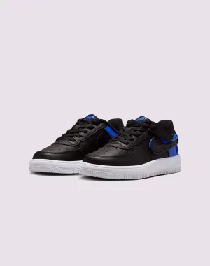 Nike Air Force 1 Low EasyOn Todddler Boys' "Black/Racer Blue/White" Nike casual sneakers with modern design