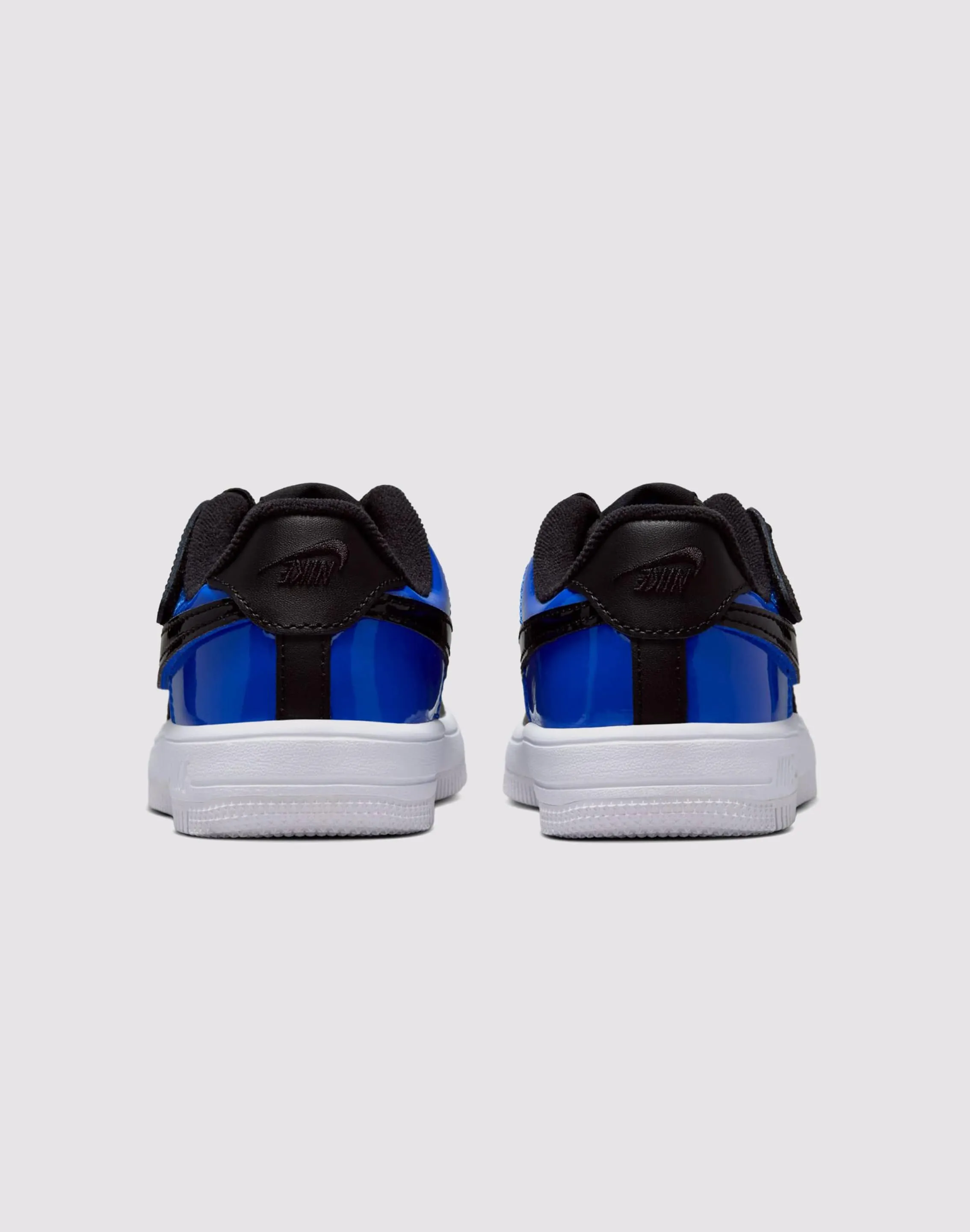 Nike Air Force 1 Low EasyOn Todddler Boys' "Black/Racer Blue/White" Comfort Trainers
