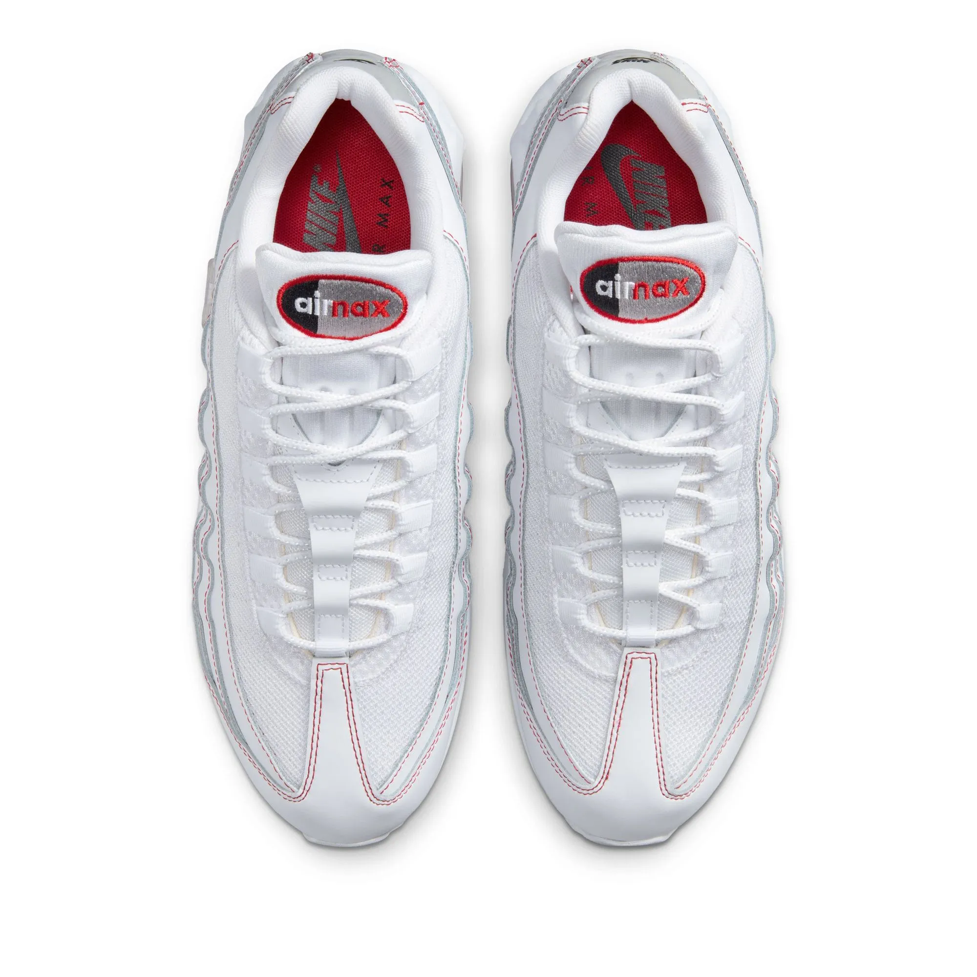 Nike Air Max 95 OG - White/University Red Nike signature shoe looks