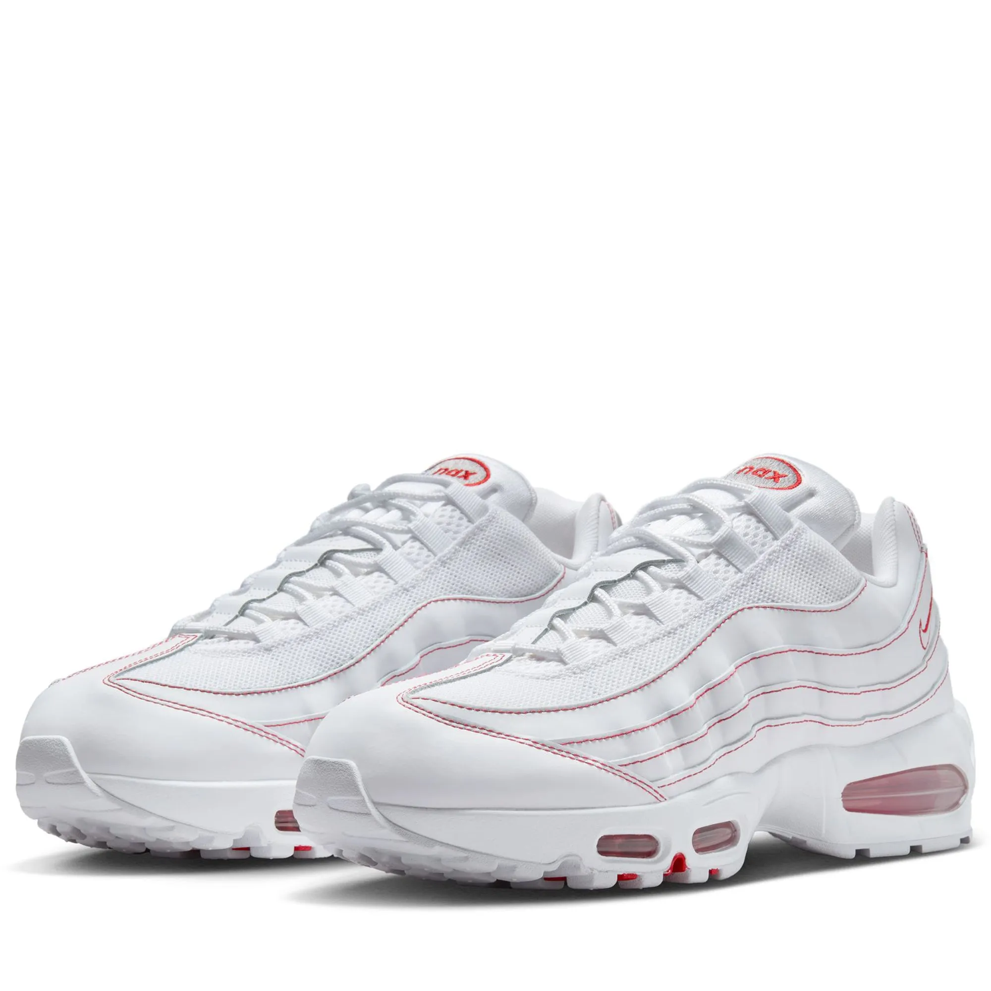 Nike Air Max 95 OG - White/University Red Nike signature shoe looks