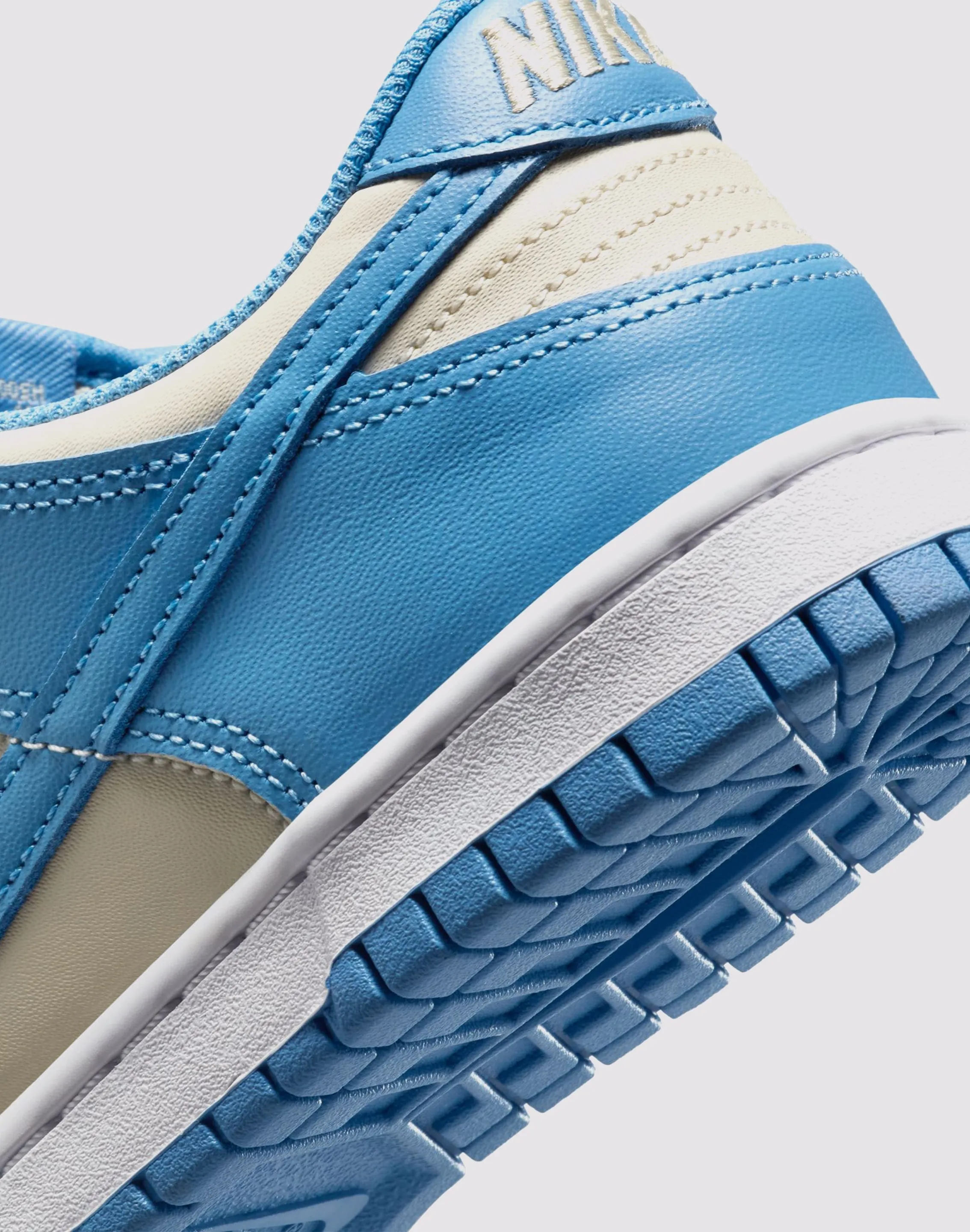 Nike Dunk Low Grade School Girls' "Blue Beyond/Beach/White" Comfort Trainers