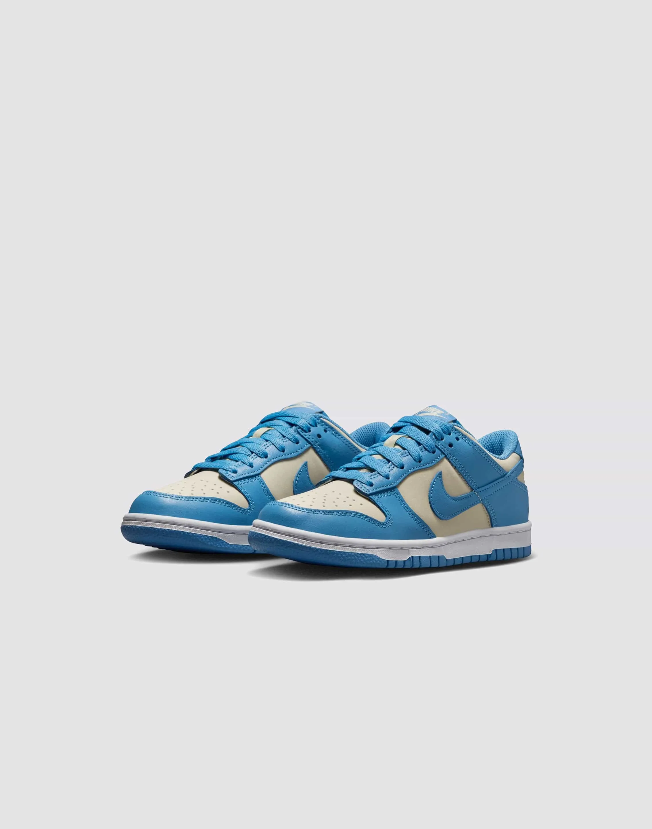 Nike Dunk Low Grade School Girls' "Blue Beyond/Beach/White" Comfort Trainers