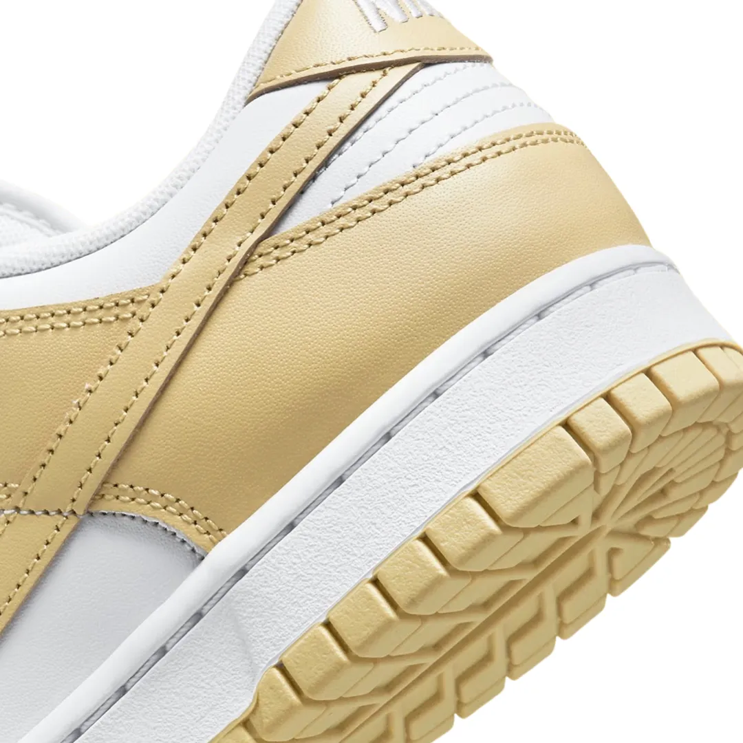 Nike Dunk Low White Team Gold Wolf Grey Street Shoes