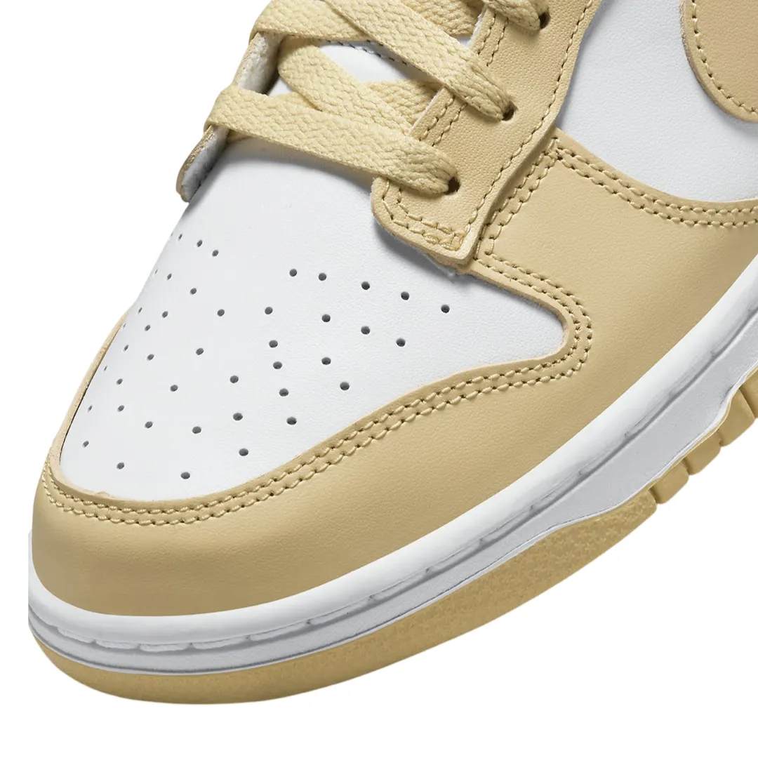 Nike Dunk Low White Team Gold Wolf Grey Street Shoes