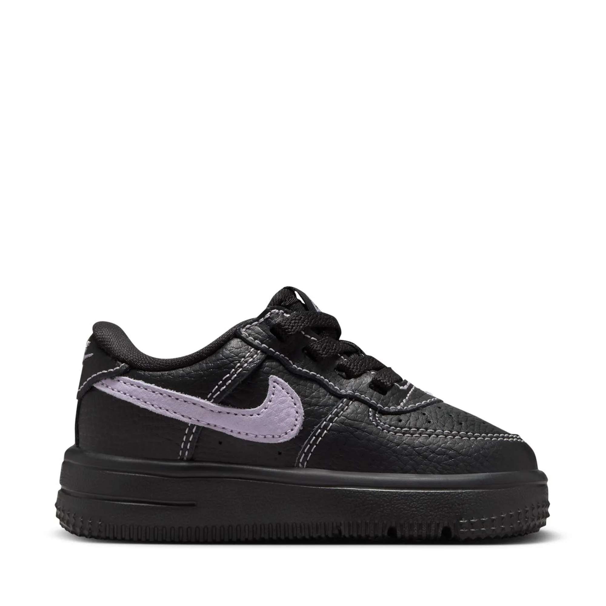 Nike Force 1 Low LV8 Easyon (TD) - Black/Hydrangeas Nike signature shoe looks