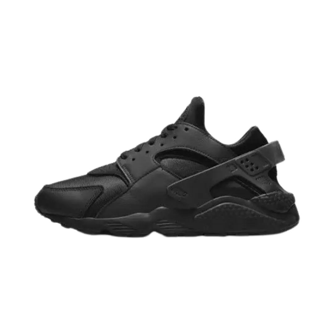 Nike Huarache Triple Black Black Nike casual sneakers with modern design