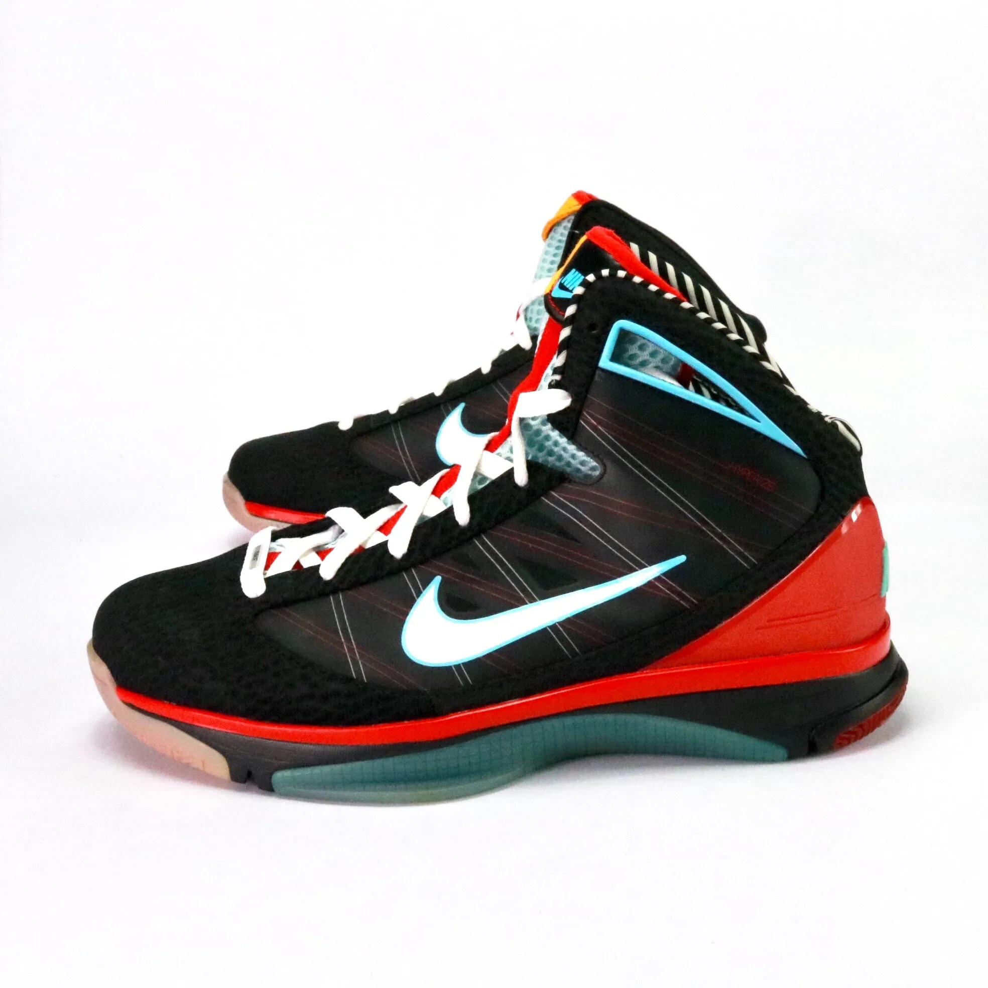 Nike Hyperize White Man Can't Jump Black Street Shoes