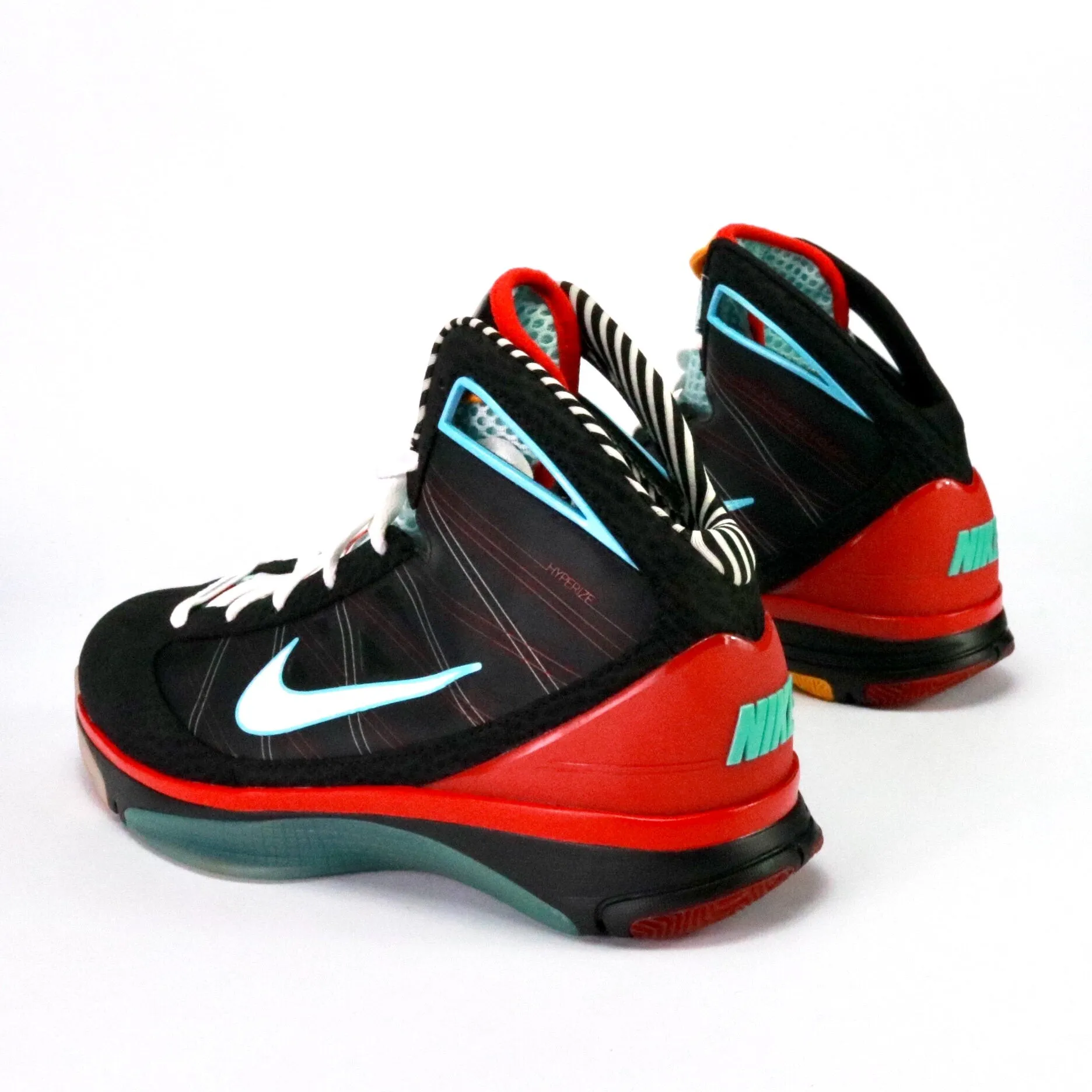 Nike Hyperize White Man Can't Jump Black Street Shoes