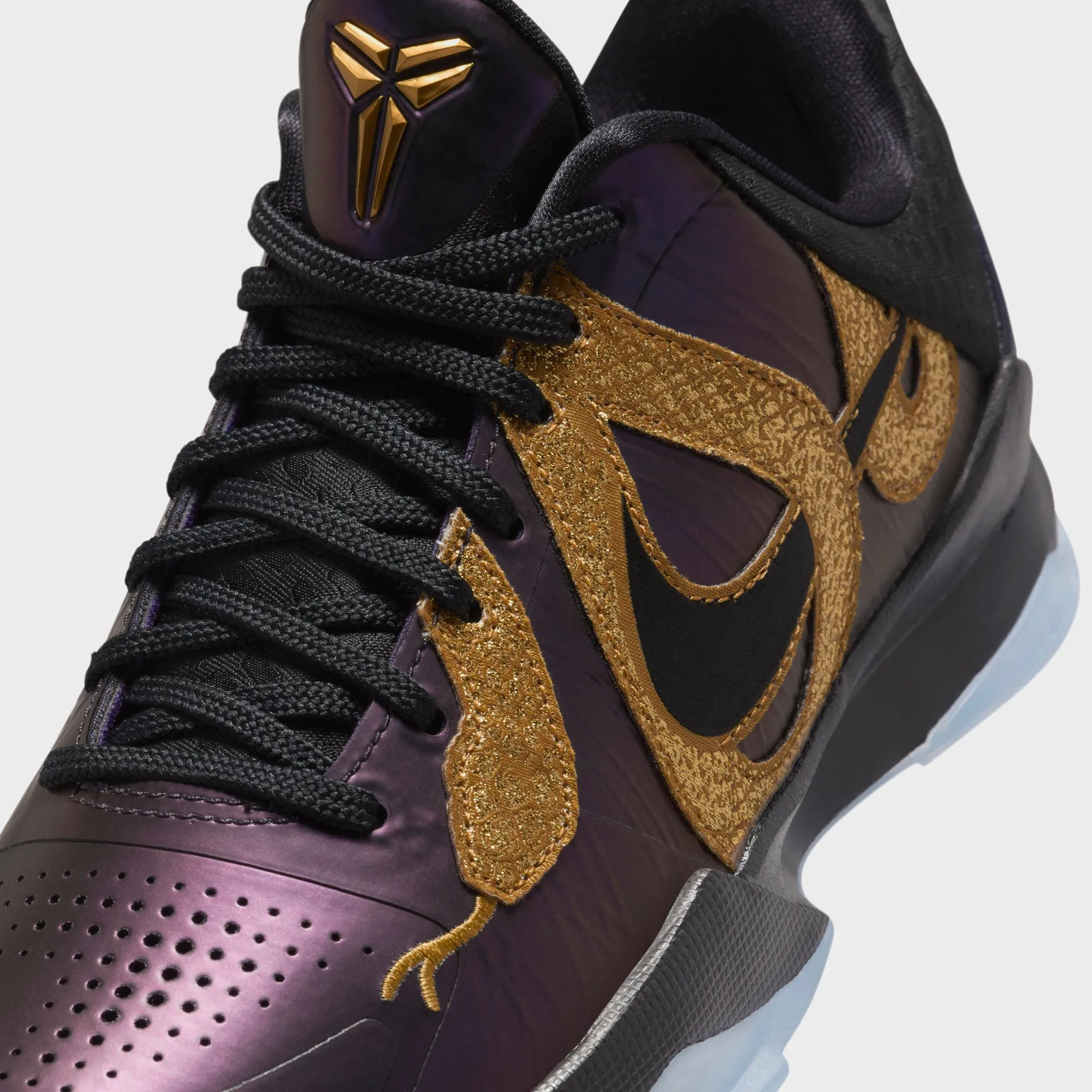 Nike Kobe Proto V - Eggplant / Black / Metallic Gold Nike performance sneakers