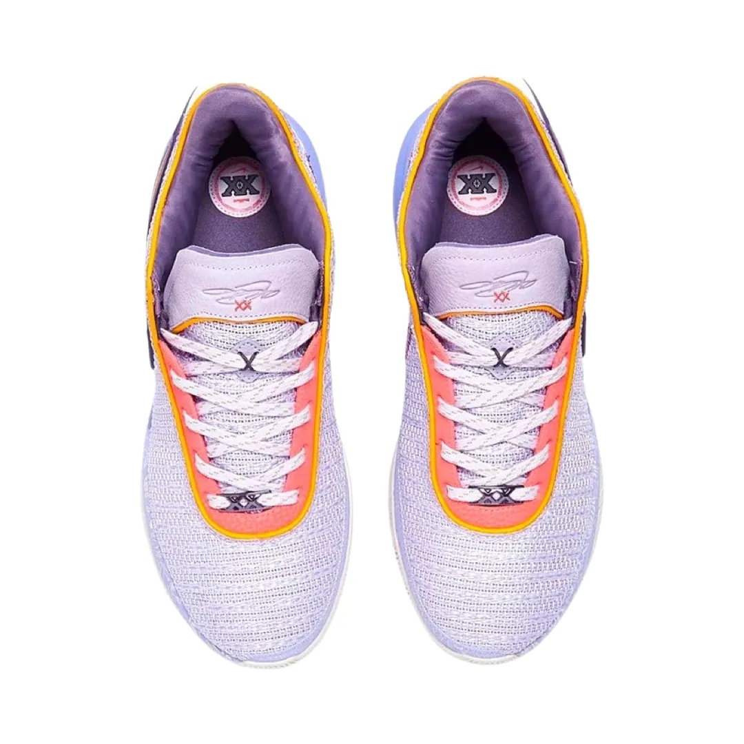 Nike Lebron XX Violet Frost Metallic Gold Street Shoes
