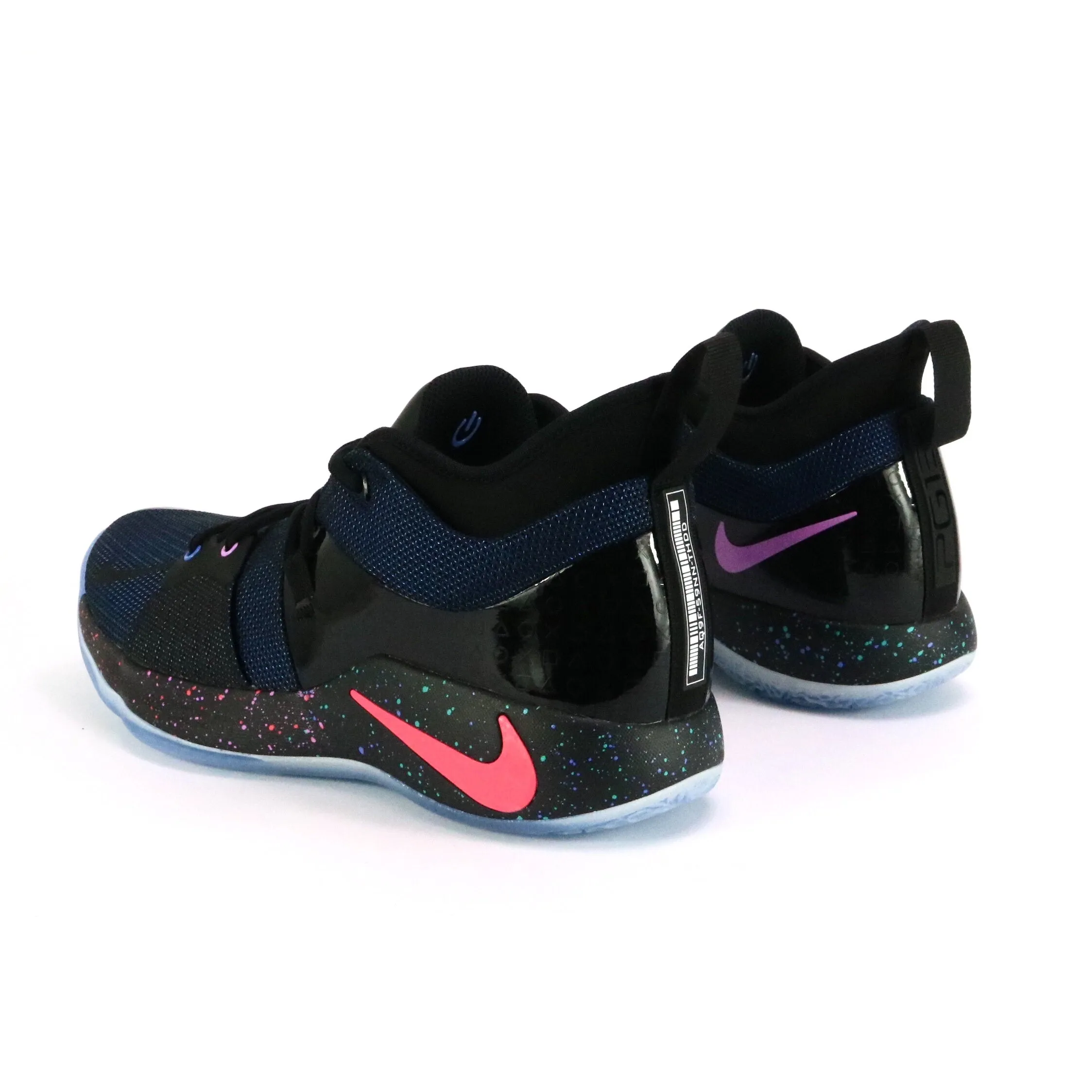 Nike Paul George 2 Playstation Black Racer Blue Street Shoes