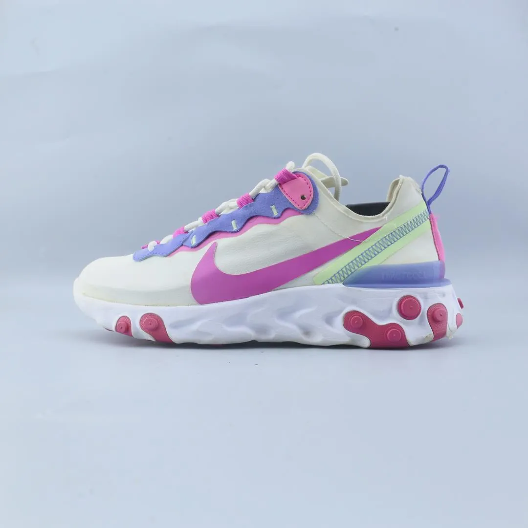NIKE REACT ELEMENT 55 Nike bold colorway footwear