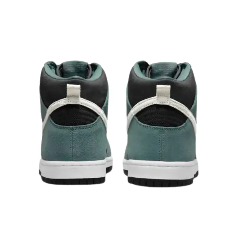 Nike SB Dunk High Pro Mineral Slate Suede Sail Black White Street Shoes