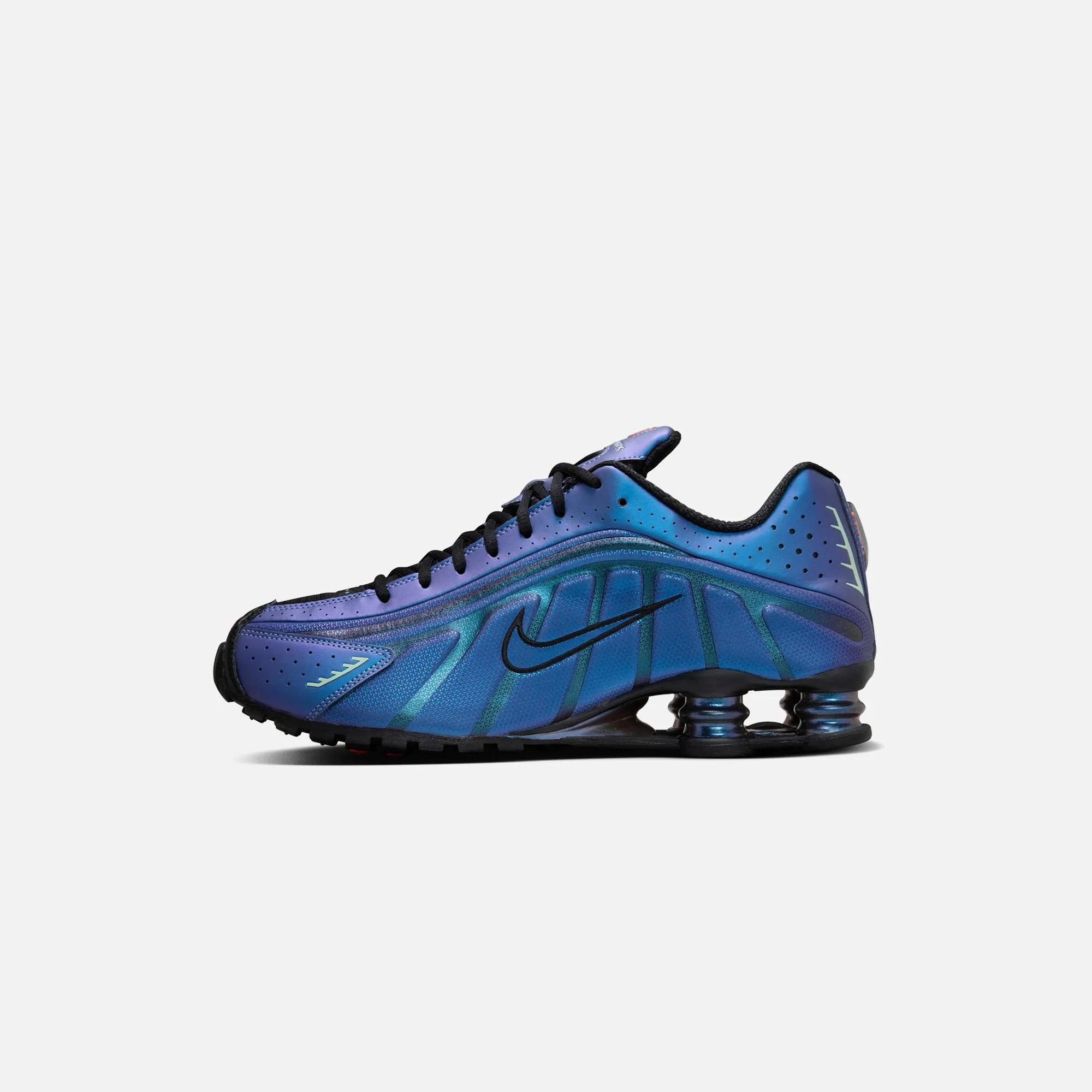 Nike Shox R4 - Black / Hot Punch Nike performance sneakers
