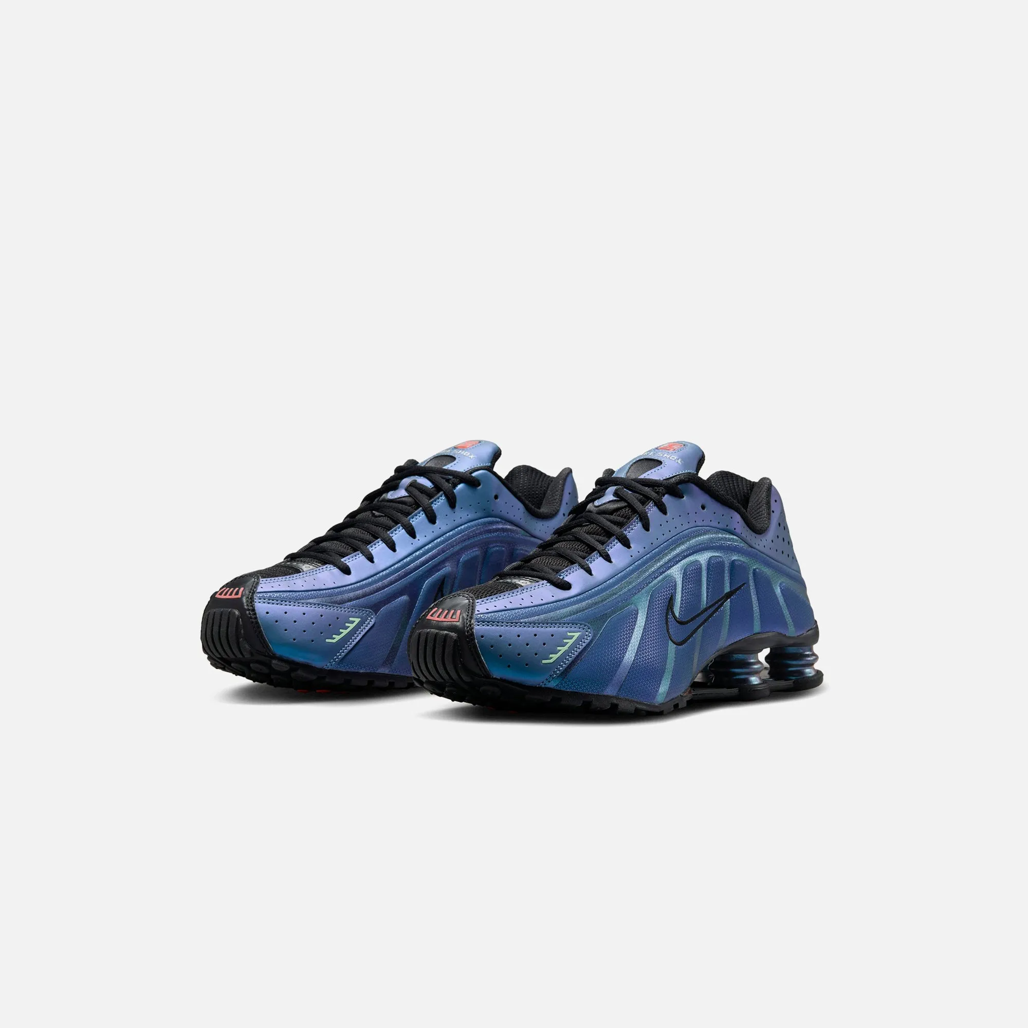 Nike Shox R4 - Black / Hot Punch Nike performance sneakers