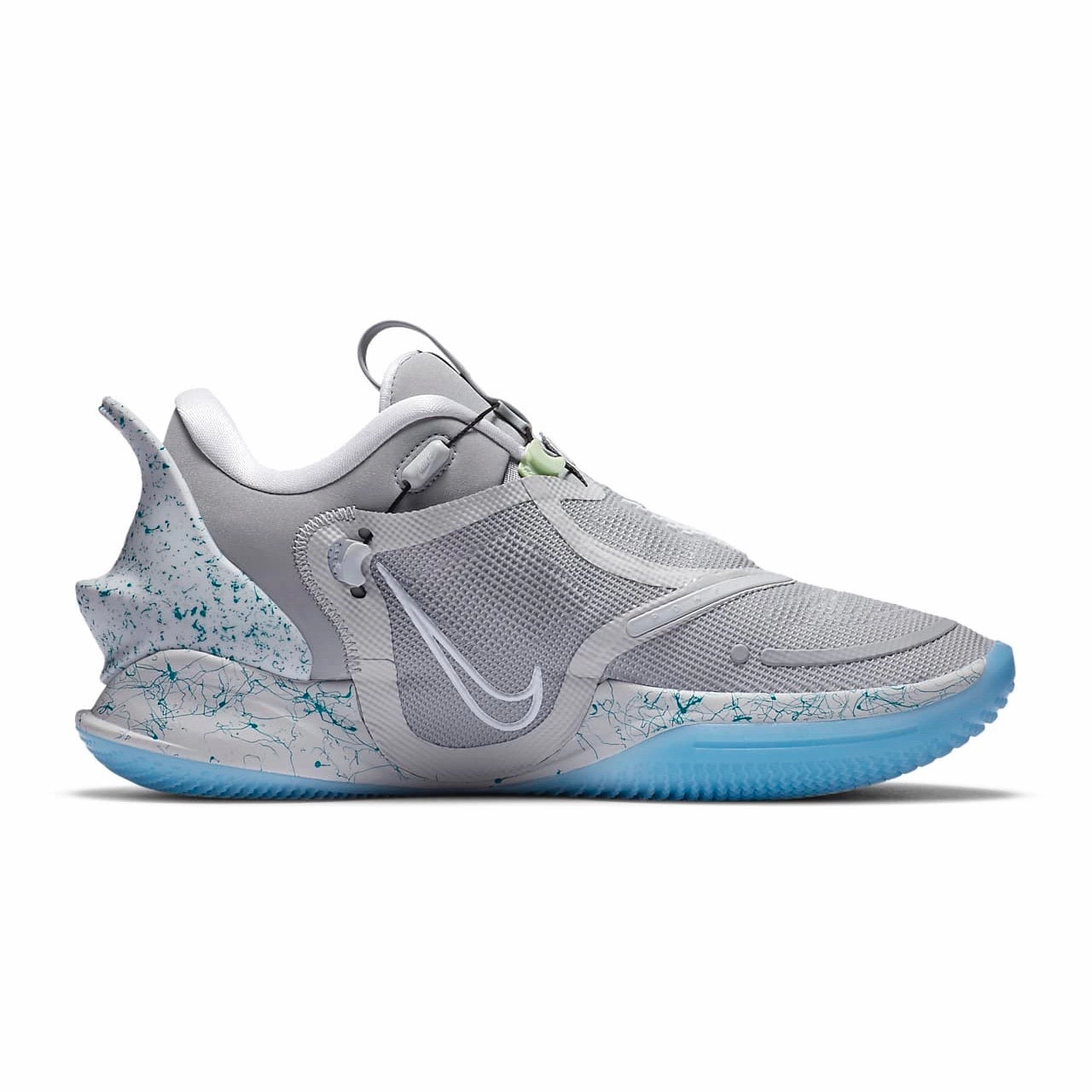 Nike Adapt BB 2.0 AU Mag Wolf Grey White Modern Sneakers
