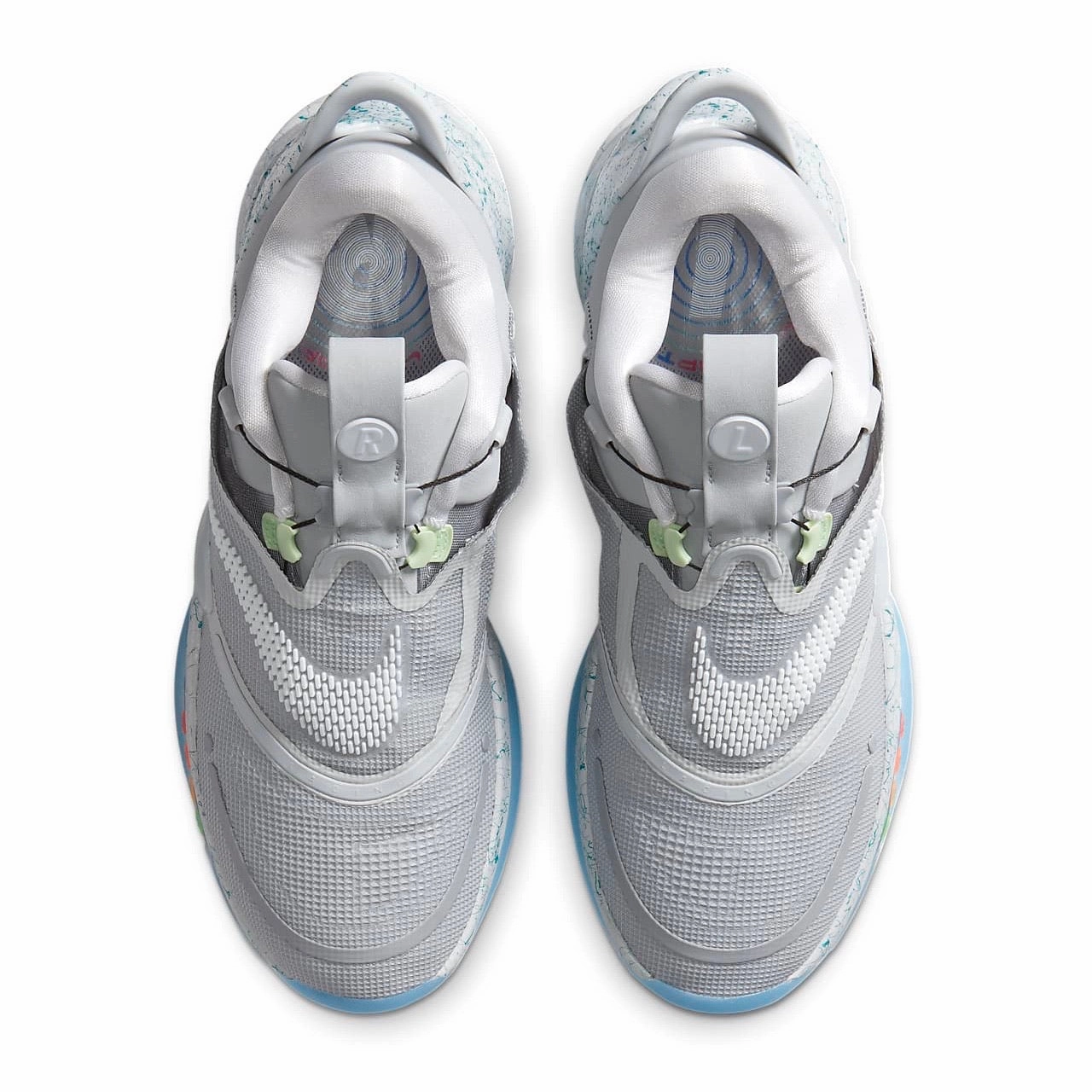 Nike Adapt BB 2.0 AU Mag Wolf Grey White Modern Sneakers