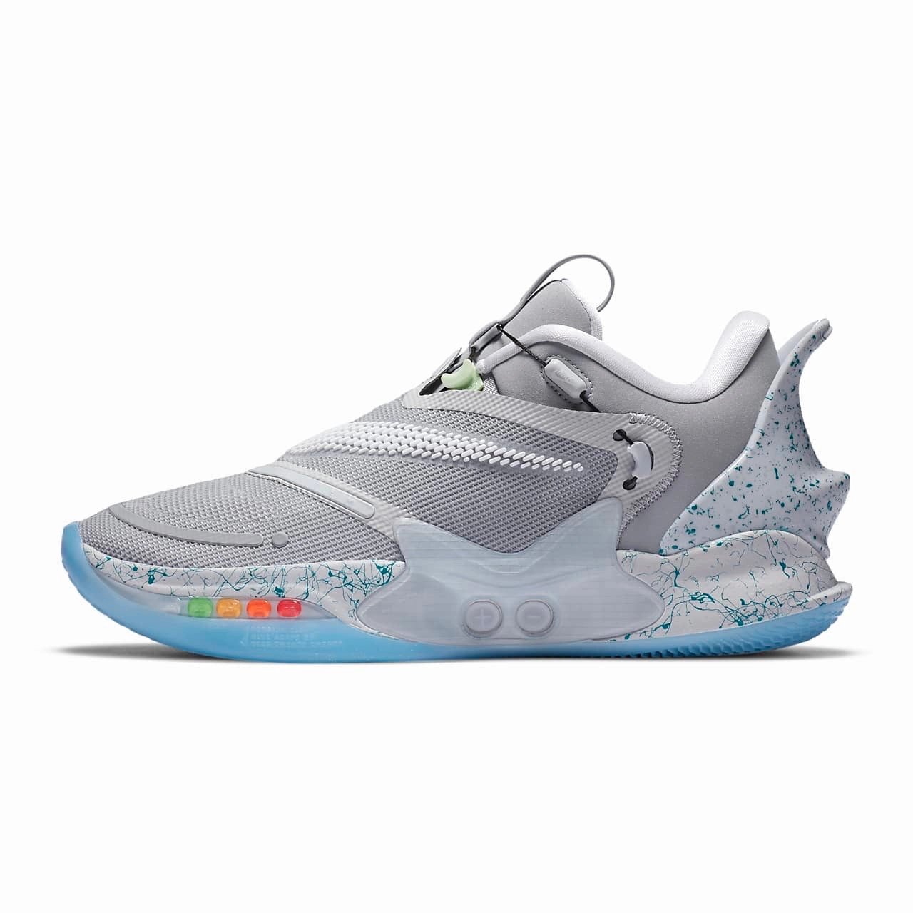 Nike Adapt BB 2.0 AU Mag Wolf Grey White Nike training shoes with flexible soles