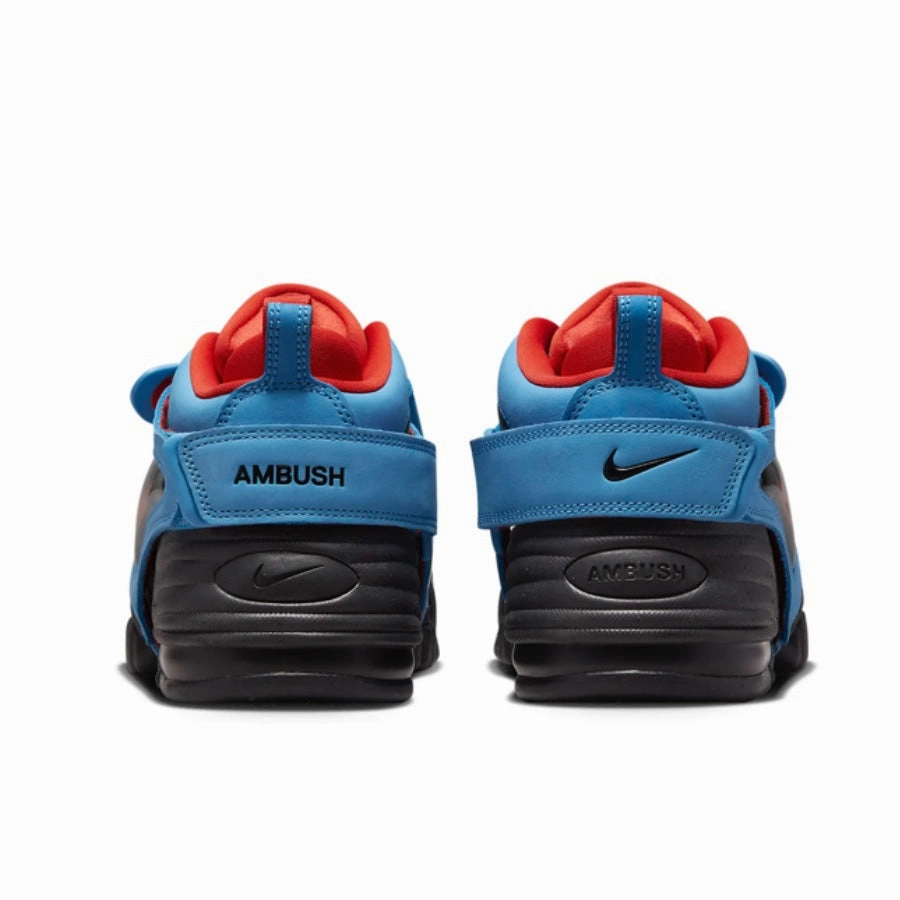 Nike Air Adjust Force Ambush University Blue Habanero Red Modern Sneakers