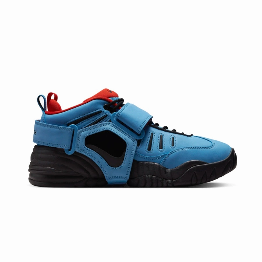 Nike Air Adjust Force Ambush University Blue Habanero Red Modern Sneakers