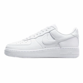 Nike Air Force 1 '07 Low Color of the Month Triple White Metallic Gold Nike training shoes with flexible soles