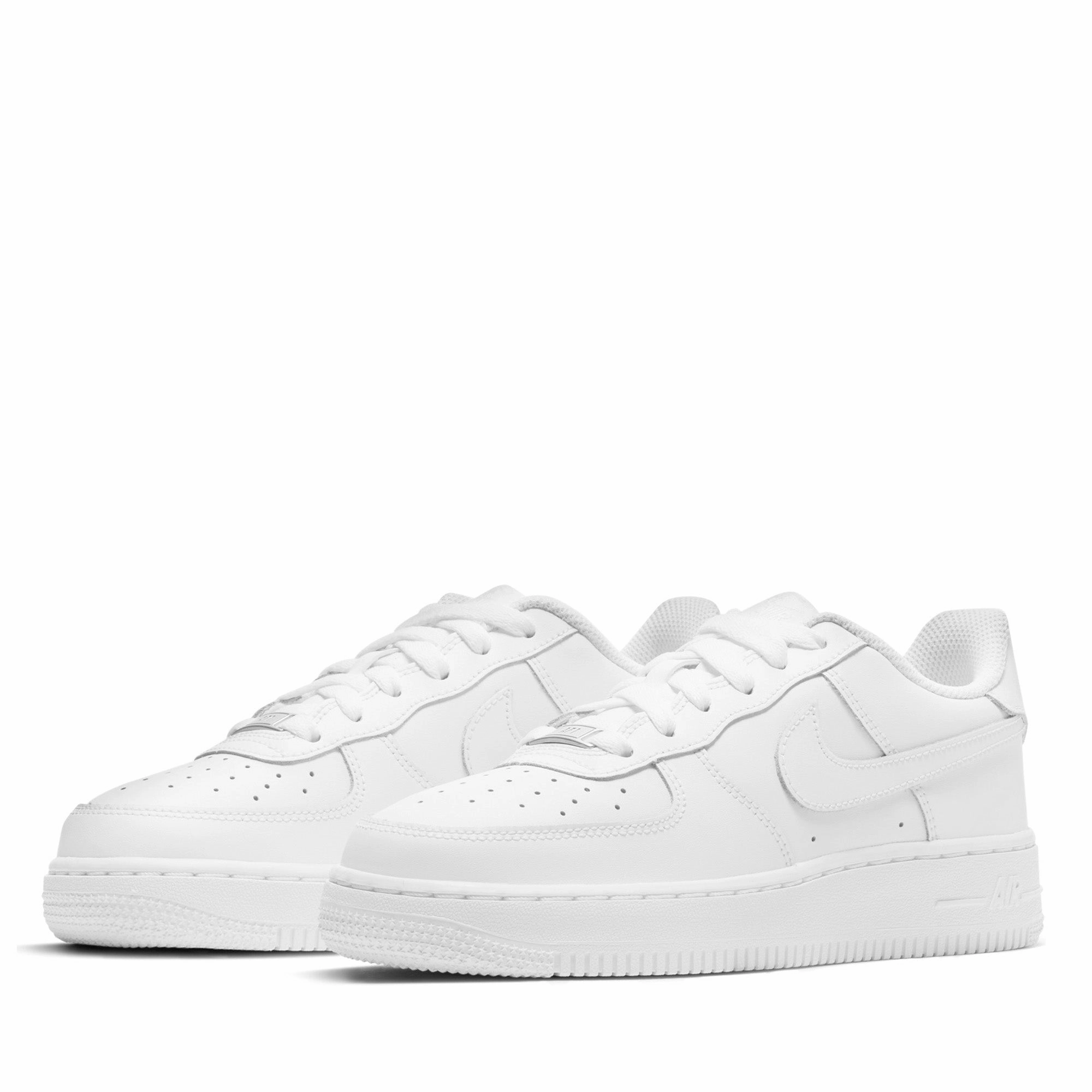 Nike Air Force 1 LE (GS) - White Nike signature shoe looks