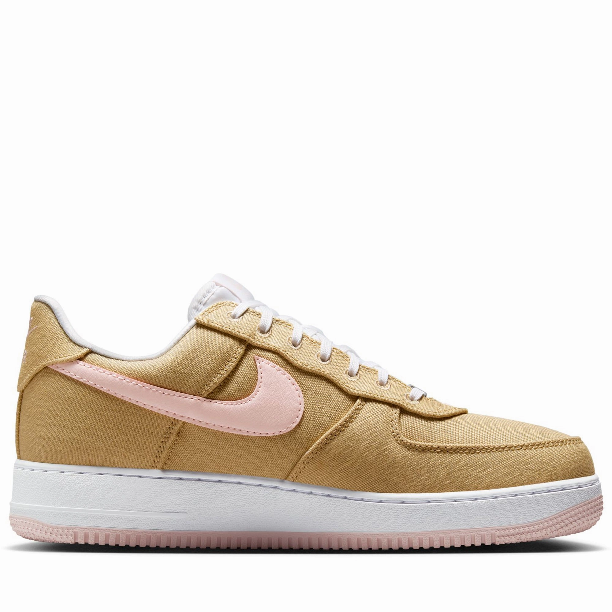 Nike Air Force 1 Retro 'Linen Canvas' - Linen/Atmosphere Nike signature shoe looks