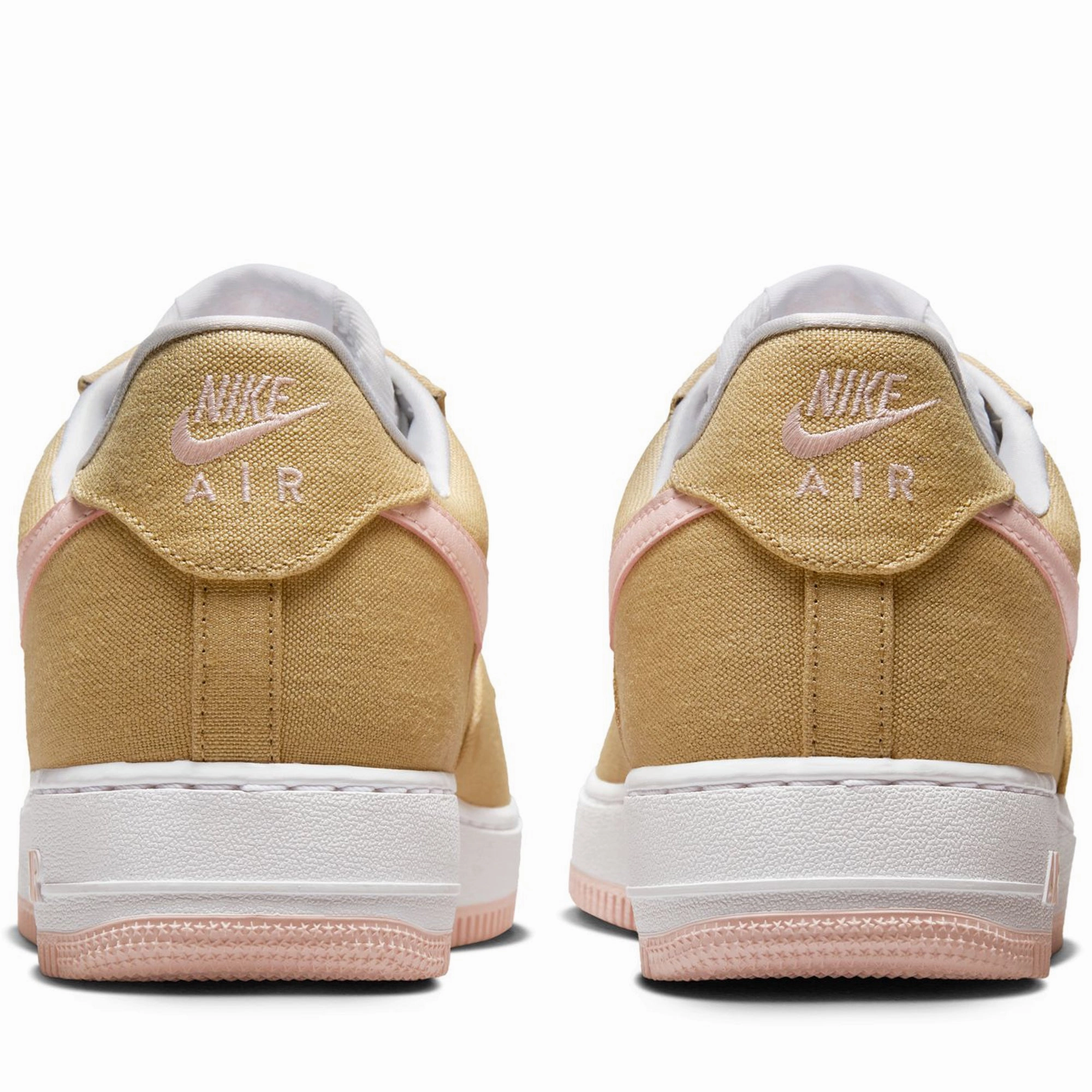 Nike Air Force 1 Retro 'Linen Canvas' - Linen/Atmosphere Nike signature shoe looks