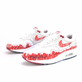 Nike Air Max 1 Tinker Sketch to Shelf White Sport Red Black Neutral Grey Nike training shoes with flexible soles